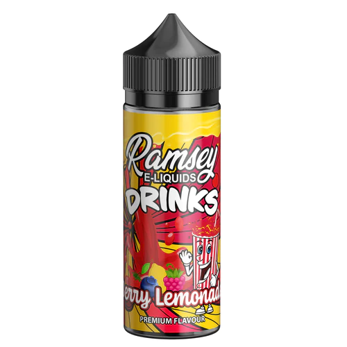 Ramsey E-Liquids Drinks: Berry Lemonade 0mg 100ml Short Fill E-Liquid