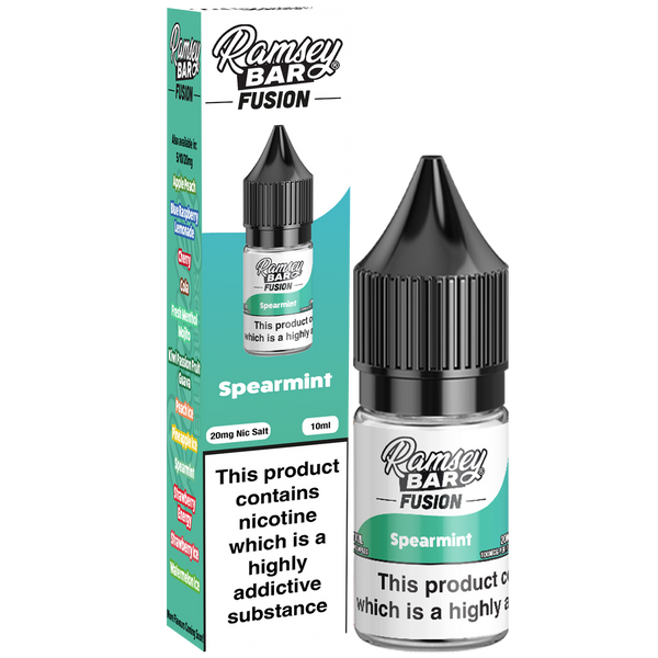Ramsey Bar Fusion V2 Spearmint 10ml Nic Salt