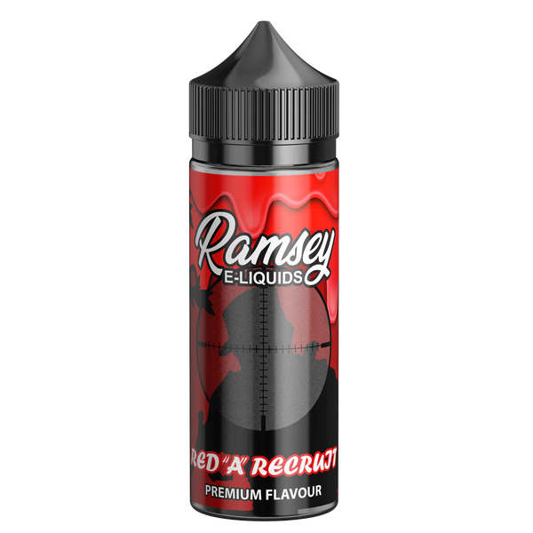 Ramsey E-Liquids Red A Recruit 0mg 100ml Short Fill E-Liquid
