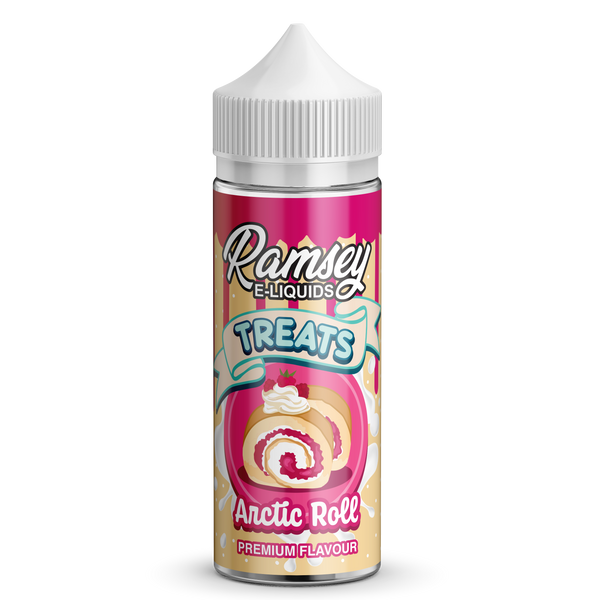 Ramsey E-Liquids Treats: Arctic Roll 0mg 100ml Short Fill E-Liquid