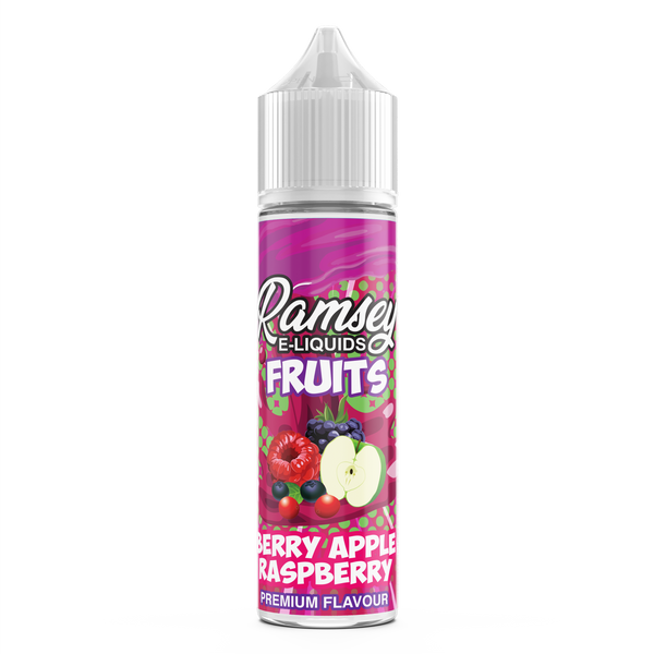Ramsey E-Liquids Fruits: Berry Apple Raspberry 0mg 50ml Short Fill E-Liquid