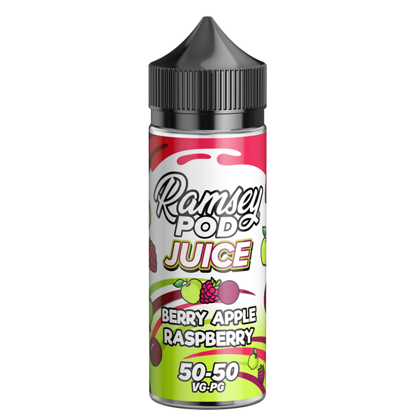 Ramsey Pod Juice Berry Apple Raspberry 100ml Short Fill