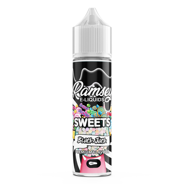 Blackjack E-Liquid by Ramsey E-Liquids 50ml Short Fill