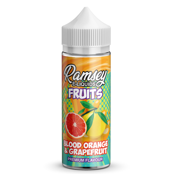 Ramsey E-Liquids Fruits: Blood Orange Grapefruit 0mg 100ml Short Fill E-Liquid