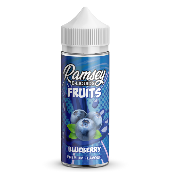 Ramsey E-Liquids Fruits: Blueberry 0mg 100ml Short Fill E-Liquid