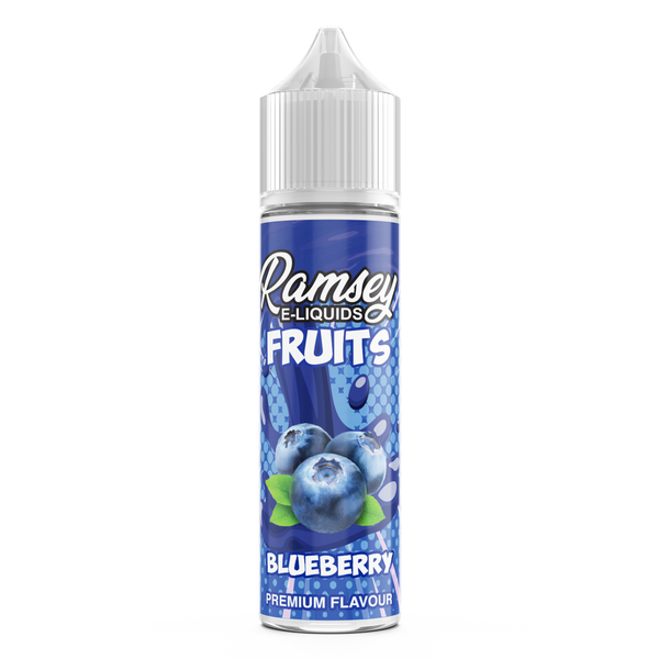 Ramsey E-Liquids Fruits: Blueberry 0mg 50ml Short Fill E-Liquid