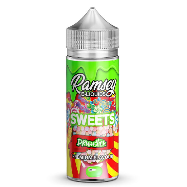 Drumstick Sweets E-Liquid by Ramsey E-Liquids 100ml Short Fill