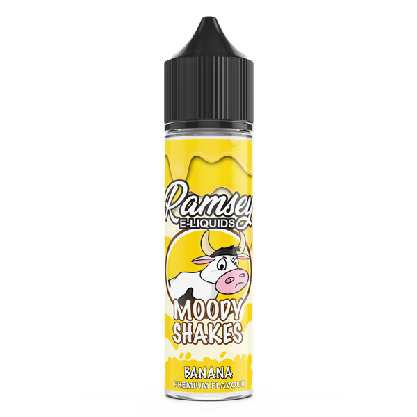 Ramsey E-liquids Moody Shakes Banana 50ml Short Fill 0mg