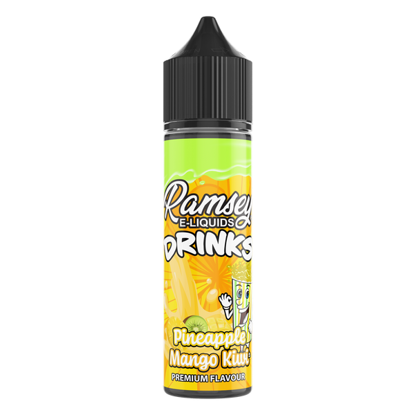 Ramsey E-Liquids Drinks Pineapple Mango Kiwi 50ml Short Fill