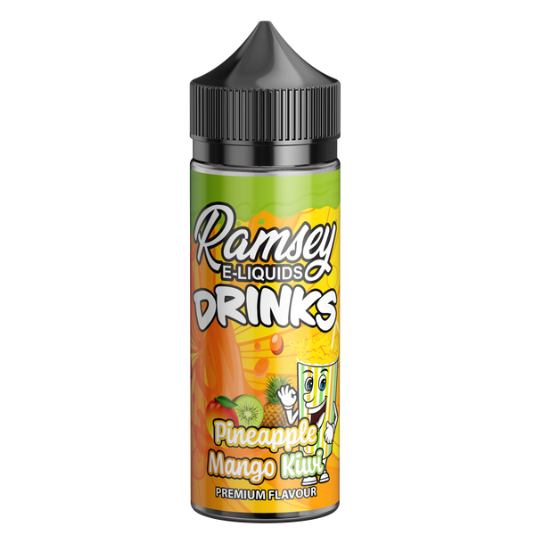 Ramsey E-Liquids Drinks Pineapple Mango Kiwi 100ml Short Fill