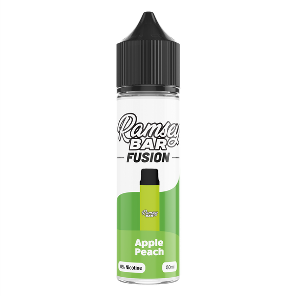 Ramsey Bar Fusion Apple Peach 0mg 50ml Short Fill E-Liquid