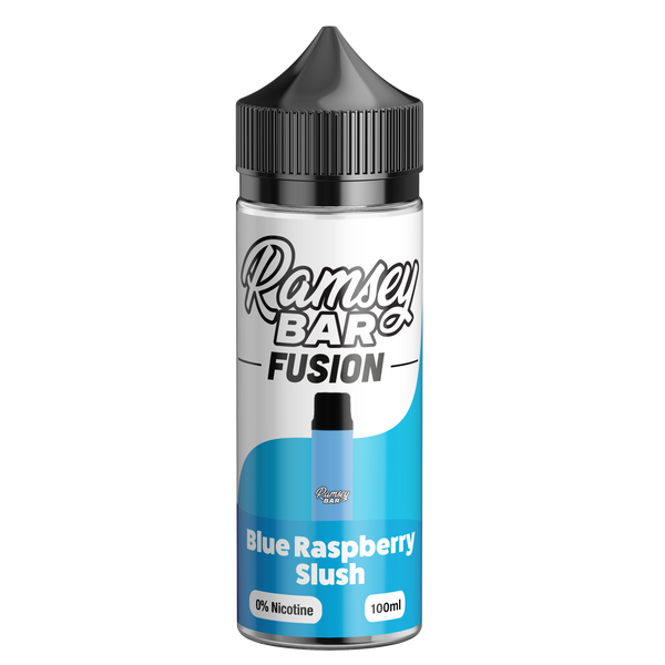 Ramsey Bar Fusion Blue Raspberry Slush 0mg 100ml Short Fill E-Liquid
