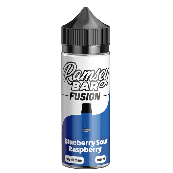 Ramsey Bar Fusion Blueberry Sour Raspberry 0mg 100ml Short Fill E-Liquid