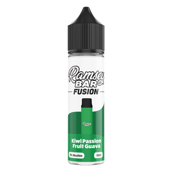 Ramsey Bar Fusion Kiwi Passion Fruit Guava 0mg 50ml Short Fill E-Liquid