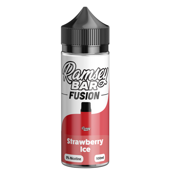 Ramsey Bar Fusion Strawberry Ice 0mg 100ml Short Fill E-Liquid