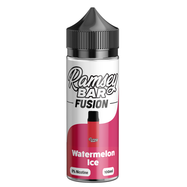 Ramsey Bar Fusion Watermelon Ice 0mg 100ml Short Fill E-Liquid