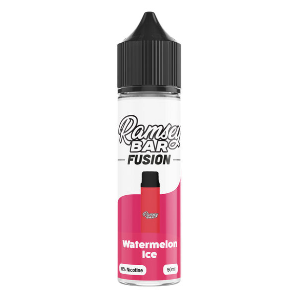Ramsey Bar Fusion Watermelon Ice 0mg 50ml Short Fill E-Liquid