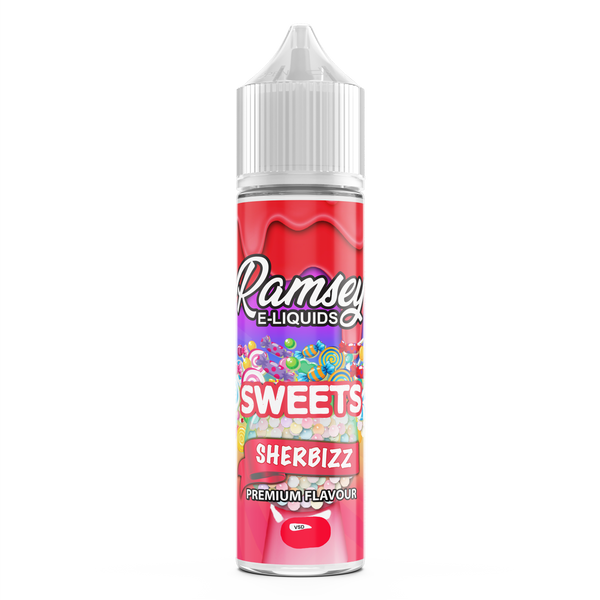 Ramsey E-Liquids Sweets: Sherbizz 0mg 50ml Short Fill E-Liquid
