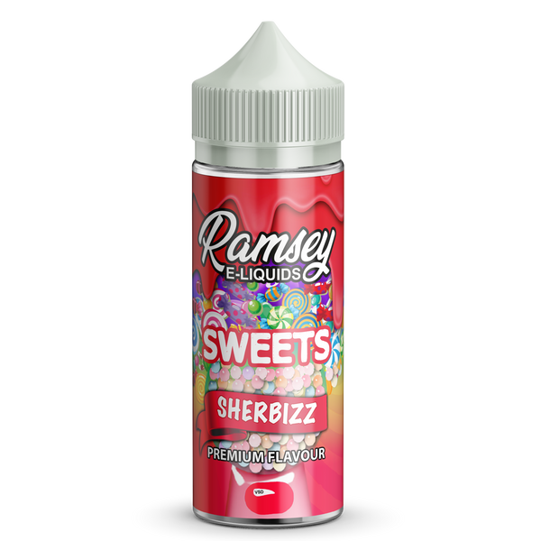 Ramsey E-Liquids Sweets: Sherbizz 0mg 100ml Short Fill E-Liquid