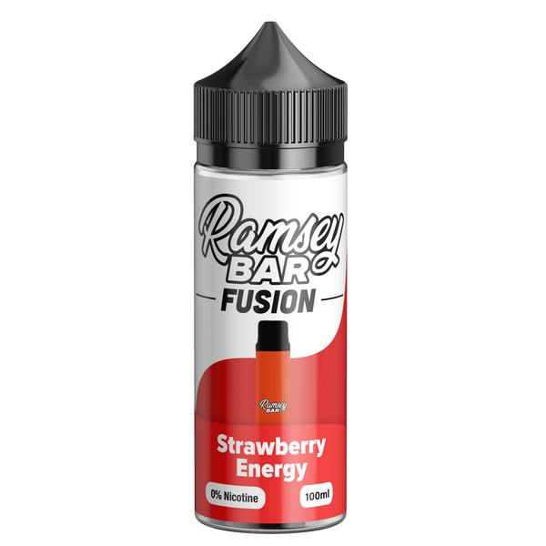Ramsey Bar Fusion Strawberry Energy 100ml Short Fill E-Liquid