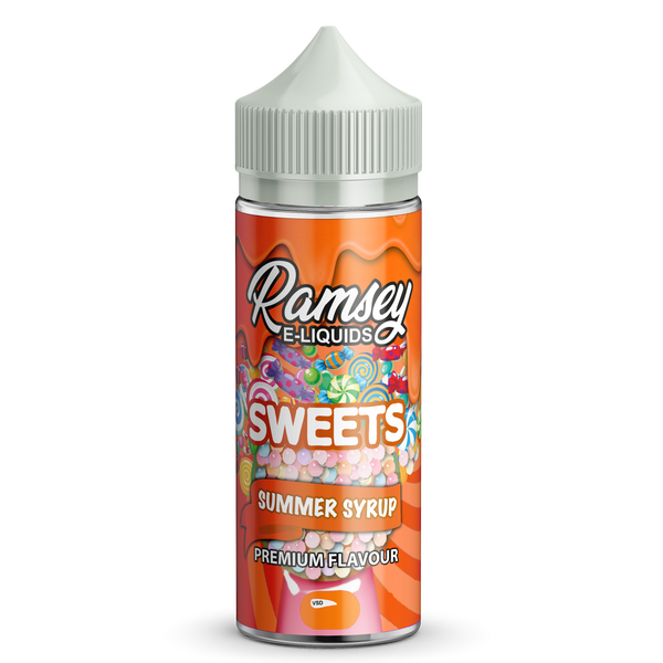 Ramsey E-Liquids Sweets: Summer Syrup 0mg 100ml Short Fill E-Liquid