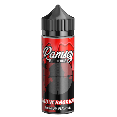 Ramsey E-Liquids Red A Recruit 0mg 100ml Short Fill E-Liquid