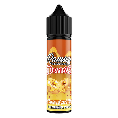 Ramsey E-Liquids Donuts Caramel Custard 50ml Short Fill