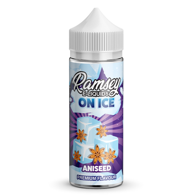 Ramsey E-Liquids On Ice: Aniseed 0mg 100ml Short Fill E-Liquid