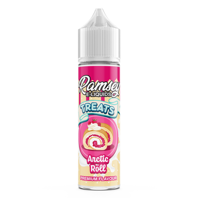 Ramsey E-Liquids Treats: Arctic Roll 0mg 50ml Short Fill E-Liquid