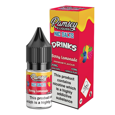 Ramsey E-Liquids Berry Lemonade 10ml Nic Salt