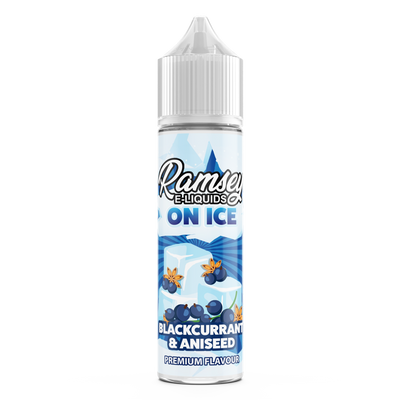 Ramsey E-Liquids On Ice Blackcurrant Aniseed 0mg 50ml Short Fill E-Liquid