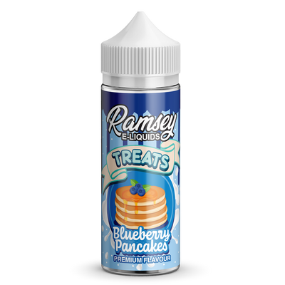 Ramsey E-Liquids Treats: Blueberry Pancake 0mg 100ml Short Fill E-Liquid