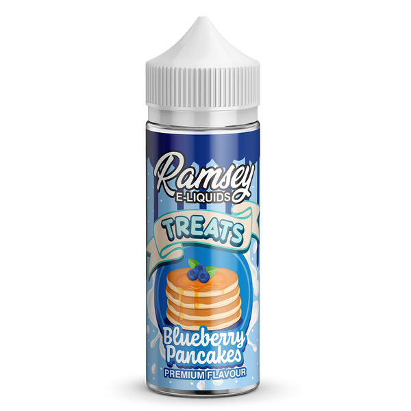 Ramsey E-Liquids Treats: Blueberry Pancake 0mg 100ml Short Fill E-Liquid