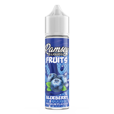 Ramsey E-Liquids Fruits: Blueberry ﻿ 0mg 50ml Short Fill E-Liquid