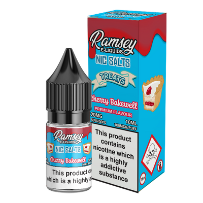 Ramsey E-Liquids Cherry Bakewell 10ml Nic Salt