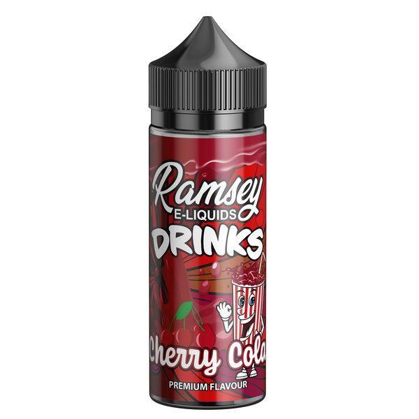 Ramsey E-liquids Drinks Cherry Cola 100ml Short Fill 0mg E-liquid