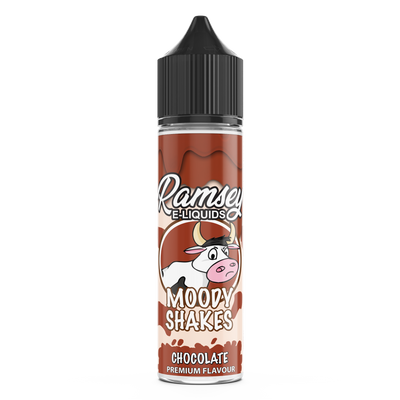 Ramsey E-Liquids Moody Shakes: Chocolate 0mg 50ml Short Fill E-Liquid