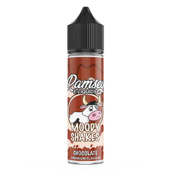 Ramsey E-Liquids Moody Shakes: Chocolate 0mg 50ml Short Fill E-Liquid