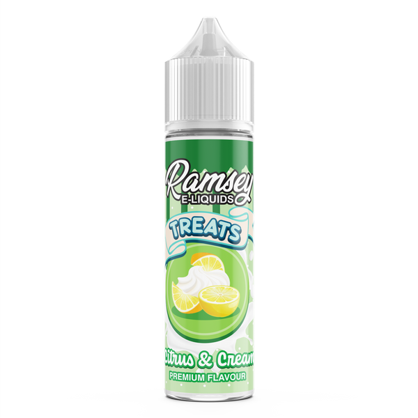 Ramsey E-Liquids Treats Citrus Cream 0mg 50ml Short Fill E-Liquid