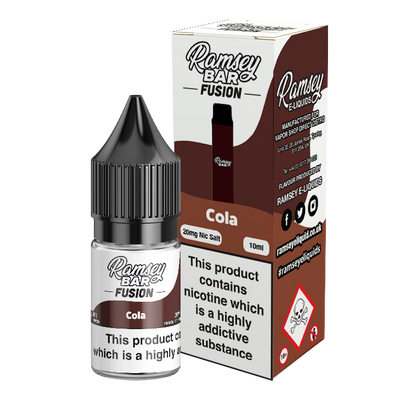 Ramsey Bar Fusion Cola 10ml Nic Salt