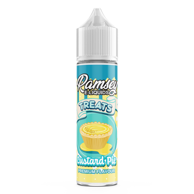 Ramsey E-Liquids Treats Custard Pie 0mg 50ml Short Fill E-Liquid