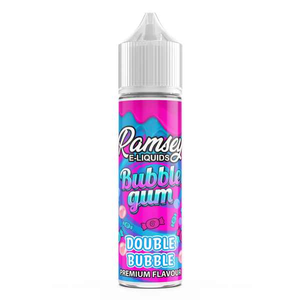 Ramsey E-Liquids Bubblegum: Double Bubble 0mg 50ml Short Fill E-Liquid