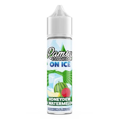 Ramsey E-Liquids On Ice Honeydew Watermelon 0mg 50ml Short Fill E-Liquid