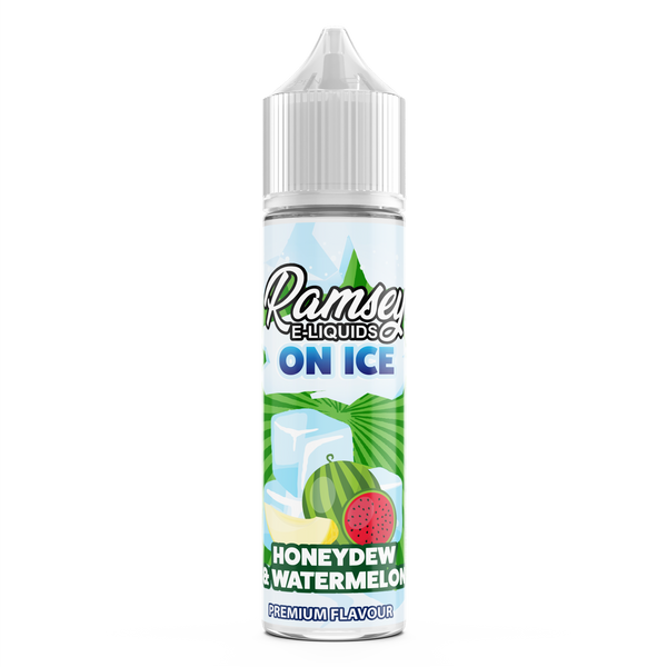 Ramsey E-Liquids On Ice Honeydew Watermelon 0mg 50ml Short Fill E-Liquid