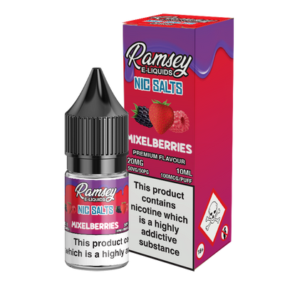 Ramsey E-Liquids Mixelberries 10ml Nic Salt