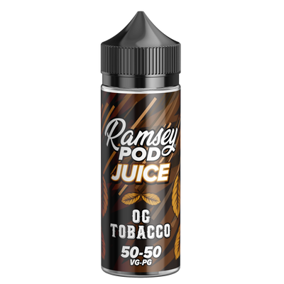 Ramsey Pod Juice OG Tobacco 100ml Short Fill