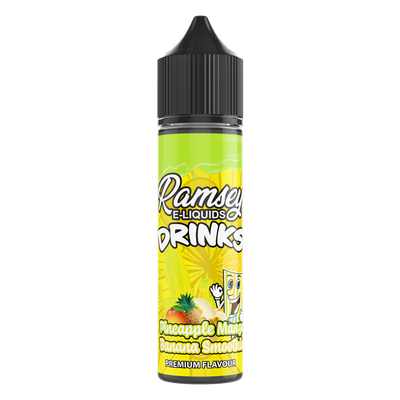 Ramsey E-Liquids Drinks Pineapple Mango Banana Smoothie 50ml Short Fill