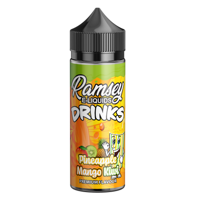 Ramsey E-Liquids Drinks Pineapple Mango Kiwi 100ml Short Fill