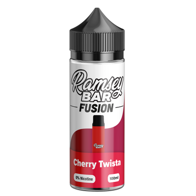 Ramsey Bar Fusion Cherry Twista 100ml Short Fill E-Liquid