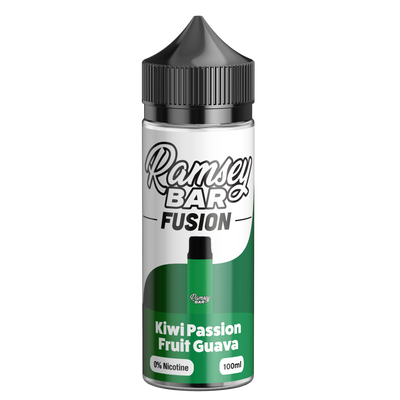 Kiwi Passion Fruit Guava E-Liquid by Ramsey E-Liquids - Short Fills UK